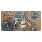 Boussole Rose Vintage Nautique Octopus Ship