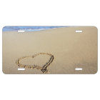 Coeurs De Plage Dans Le Sable