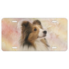 Le sable Sheltie font face