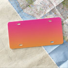 "Ombre rose et orange"