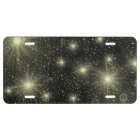 petits coeurs et étoiles brillants en argent
