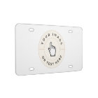 Plaque de licence - Personnalisée (ajouter image/t