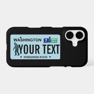 Plaque d'immatriculation Sasquatch de Washington