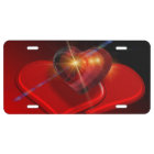 Trio des coeurs rouges de Valentine