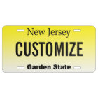 Vanité Customisée du New Jersey
