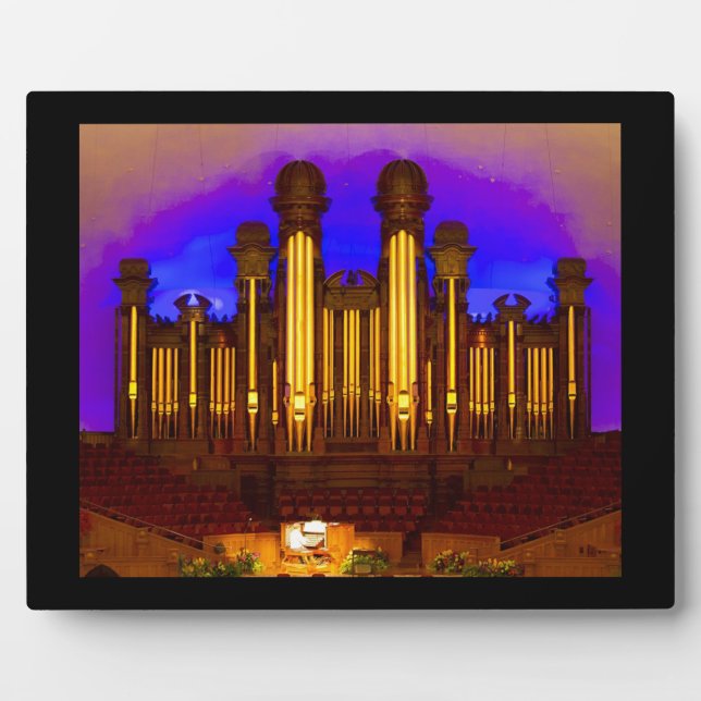 Plaque d'organe Mormon Tabernacle (Devant)