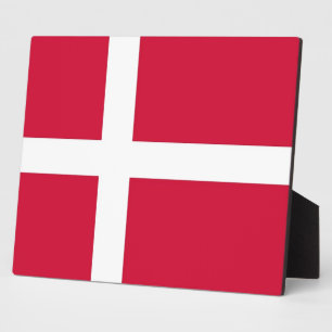 Plaque Drapeau Danoise