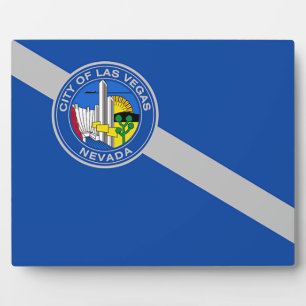 Plaque Drapeau de Las Vegas