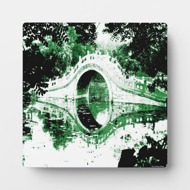 Plaque du pont historique (Devant)