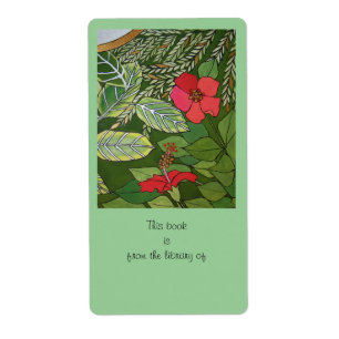 Plaque du rose de Sharon Jungle