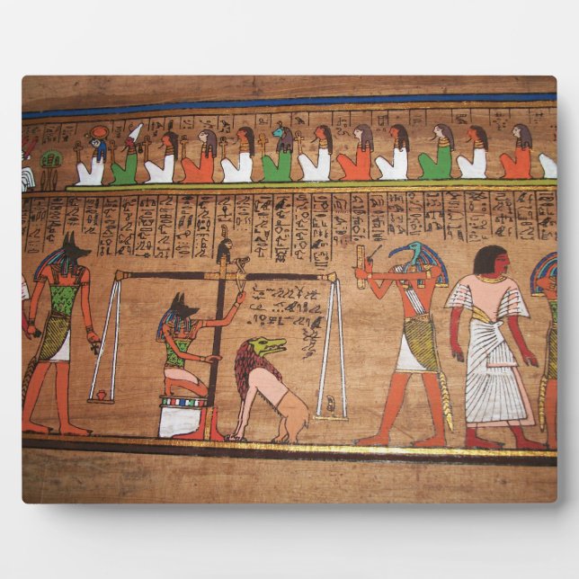 Plaque Egypte-Hiéroglyphes (Devant)
