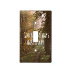 Citation chrétienne inspirée : Dieu va le faire