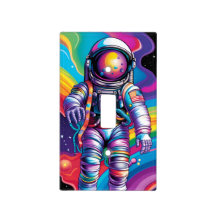 Conception de l'astronaute - Couvercle de commutat