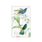 Couverture d'interrupteur de lampe de colibris de
