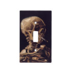 Crâne de Vincent van Gogh avec une cigarette