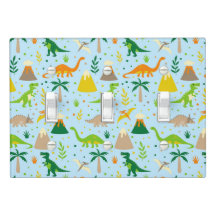 Dinosaur Bleu Vert Orange Clé