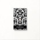 Elégants modèles Damask avec noir et blanc