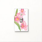 Fleurs d'aquarelle rose exotique