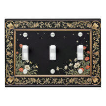 Jardin de minuit noir triple bascule