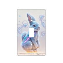 Lapin Bleu Tinté Galaxy Enfant