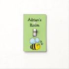 le miel mignon gaffent l'abeille