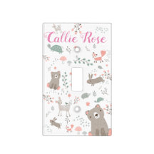 Plaque de commutation légère pour animaux de bois