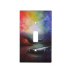 Plat d'interrupteur de lampe de dock d'arc-en-ciel