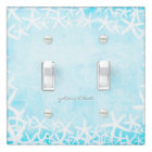 Poisson étoilé peint Aqua Blue Tropical Beach Pers