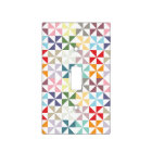 Soleil géométrique coloré