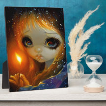 Plaque "La Petite Fille De Match"