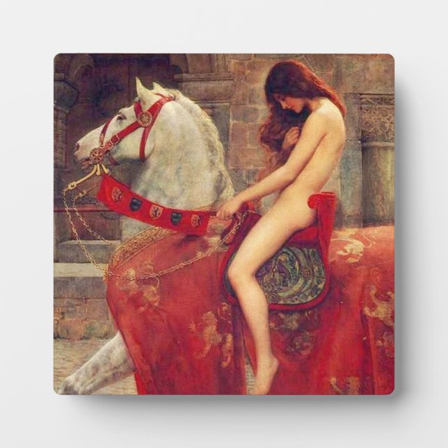 Plaque Lady Godiva (Devant)