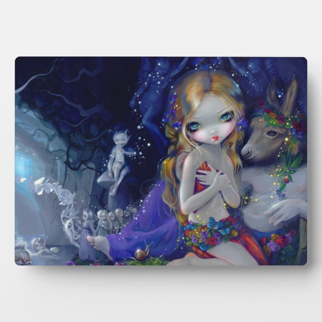 Plaque "Le rêve d'une nuit d'été" (Devant)