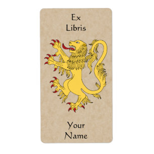 Plaque Lion Rampant