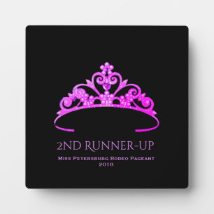 Plaque Miss America Rodeo Crown Runner-up