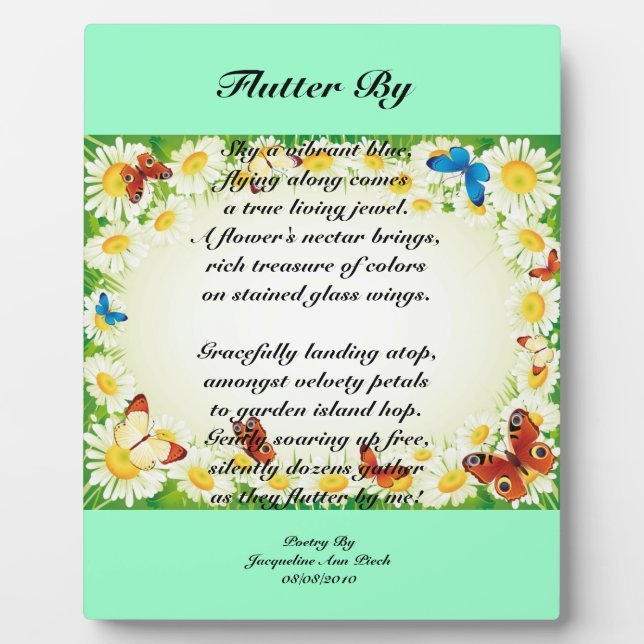 Plaque papillon (Devant)