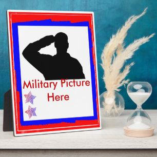 Plaque patriotique commémorative