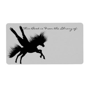 Plaque Pegasus Silhouette