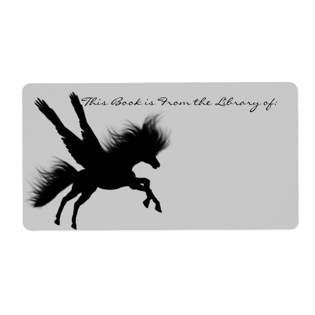 Plaque Pegasus Silhouette (Devant)