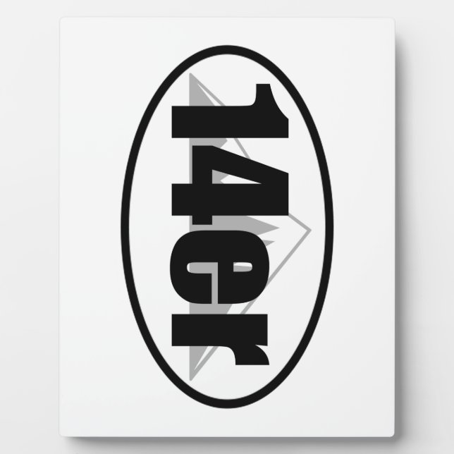 Plaque Photo 14er (Devant)