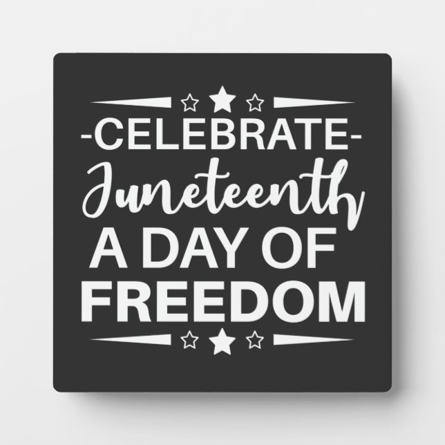 Plaque Photo 19°, Liberté des Afro-Américains. (Devant)