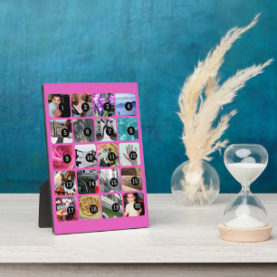 Plaque Photo 20 images Faire votre Instagram Style Album photo