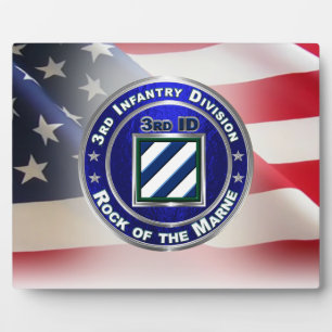 Plaque Photo 3e division d'infanterie