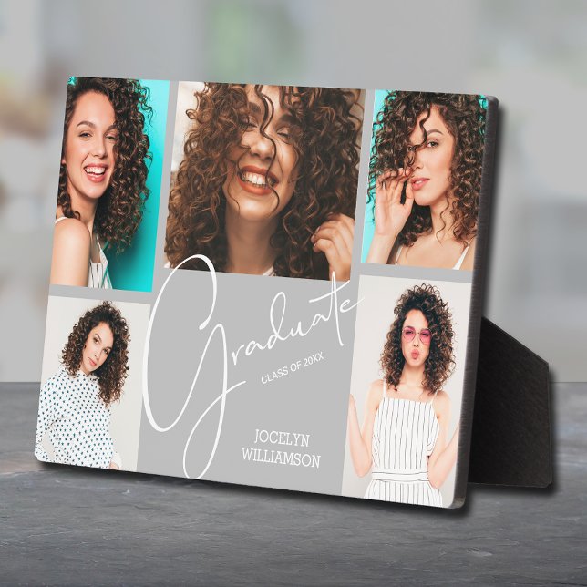 Plaque Photo 5 Gardiens de diplôme en gris photo (Créateur téléchargé)