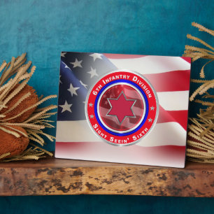 Plaque Photo 6e division d'infanterie