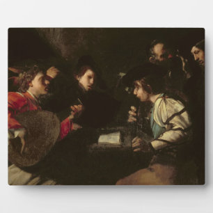 Plaque Photo A Concert, c.1610-20 (huile sur toile)