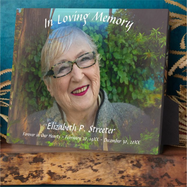 Plaque Photo À la mémoire aimante 1017 (Créateur téléchargé)