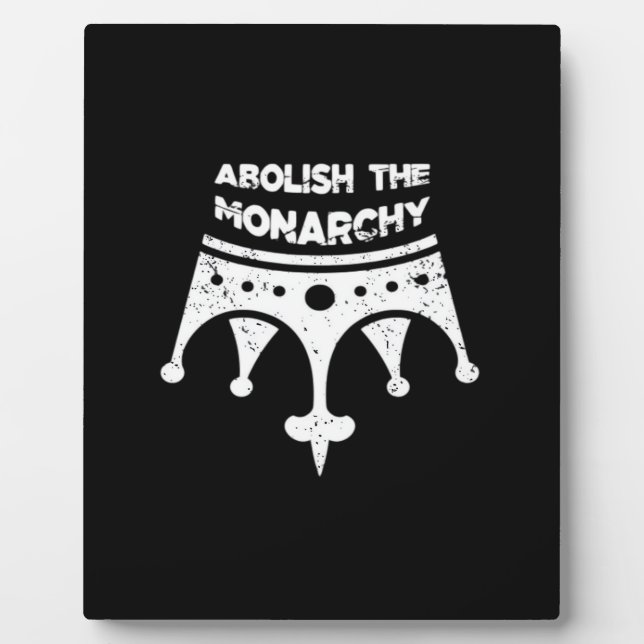 Plaque Photo Abolish Anti No Kings In America Bumper Classic (Devant)