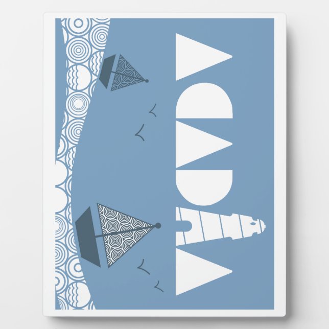 Plaque Photo Acadie (Devant)