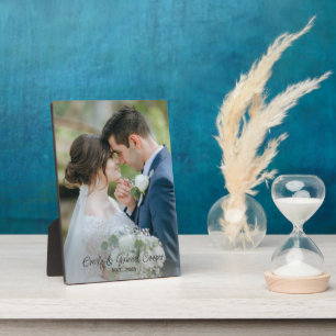Plaque Photo Acrylique photo mariage nouvellement mariée