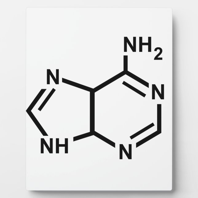 Plaque Photo Adénine (Devant)